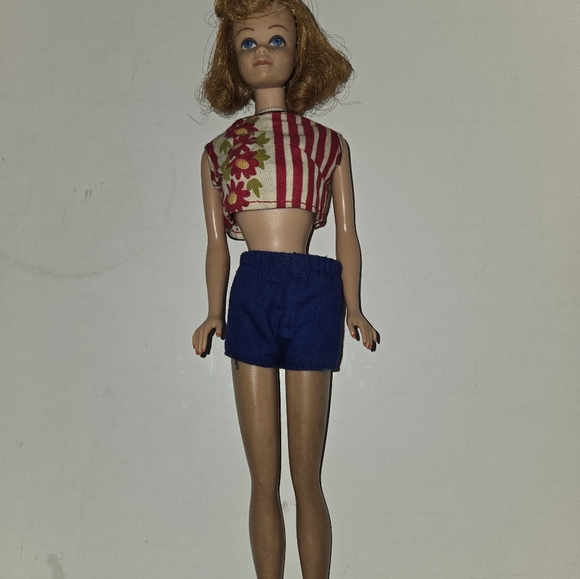 Vintage 60s Barbie & Ken Red Case Midge & Ken Doll Lot Of Clothing & Accessories - Picture 13 of 16